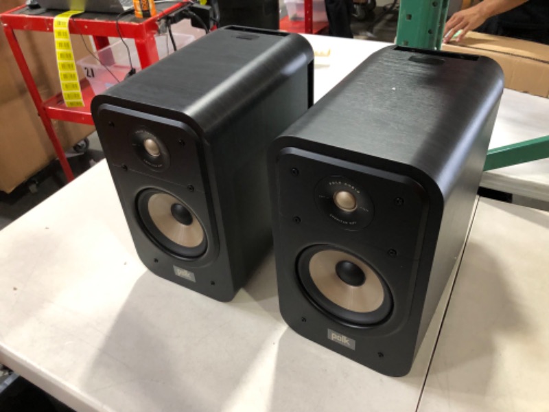 Photo 8 of ***SEE NOTES*** Polk Signature Elite ES20 Bookshelf Speakers, 2 Pack