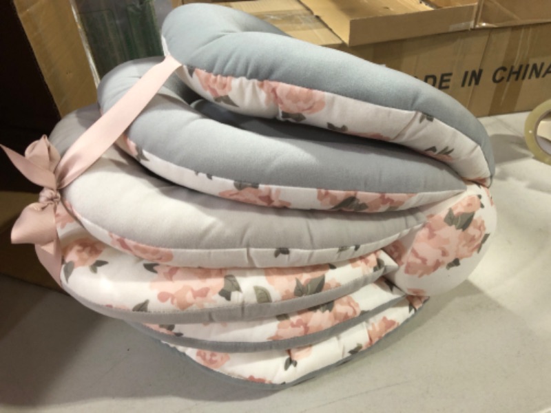 Photo 2 of Infantino Elevate Adjustable Nursing and Breastfeeding Pillow - with multiple angle-altering layers for proper positioning to aid in feeding even as your baby grows, floral