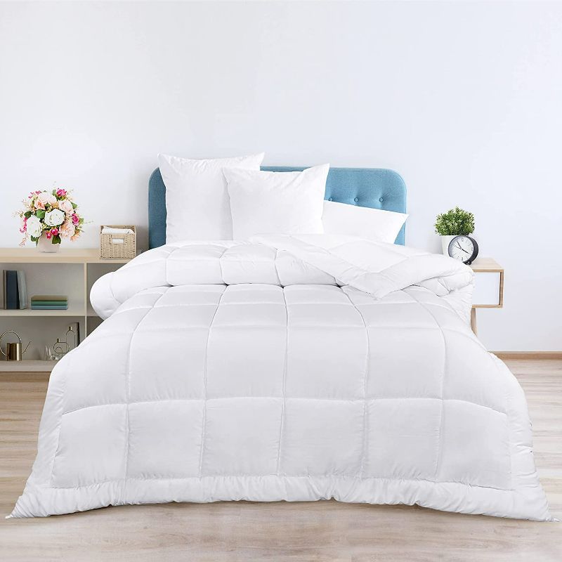 Photo 1 of *BRAND NEW* Utopia Bedding Comforter Duvet Insert - Quilted Comforter with Corner Tabs - Box Stitched Down Alternative Comforter 