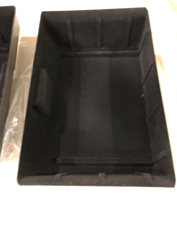 Photo 2 of Basenor 2PCS Tesla Model Y Under Seat Storage Box Organizer Hidden Tray NEW IN PACKAGE 