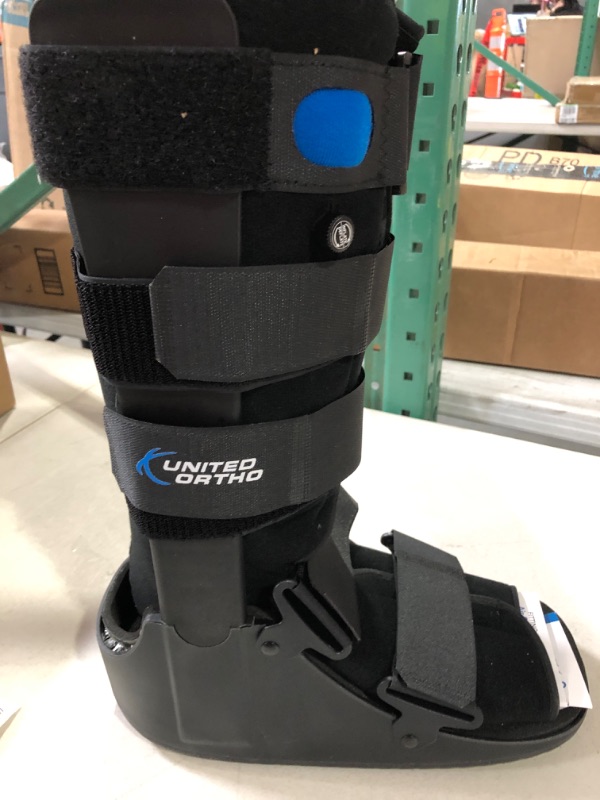 Photo 3 of United Ortho Air Cam Walker Fracture Boot, Large, Black LIKE NEW USED NO DAMAGE 
