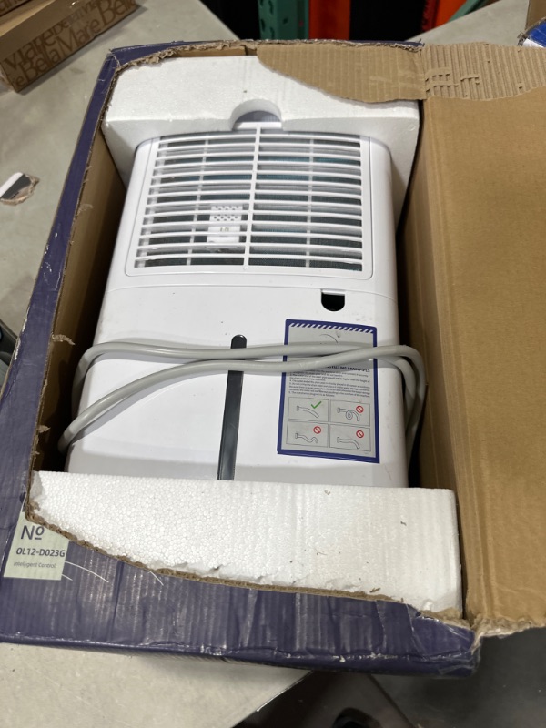 Photo 2 of Lumisys 2000 Sq Ft 30 Pints Dehumidifiers for Large Room, Basements, Home, Bathroom, Bedroom, with Auto or Manual Drainage | 36db Industry Leading Noise Reducing | Air Filter, Three Operation Modes, Rotating Knob 2,000 Sq. Ft