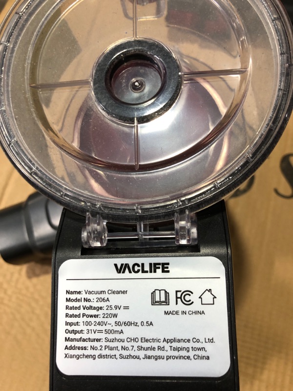 Photo 1 of Cordless Stick Vacuum Cleaner ***NOT TESTED*** **BROKEN SCREW PIECE**