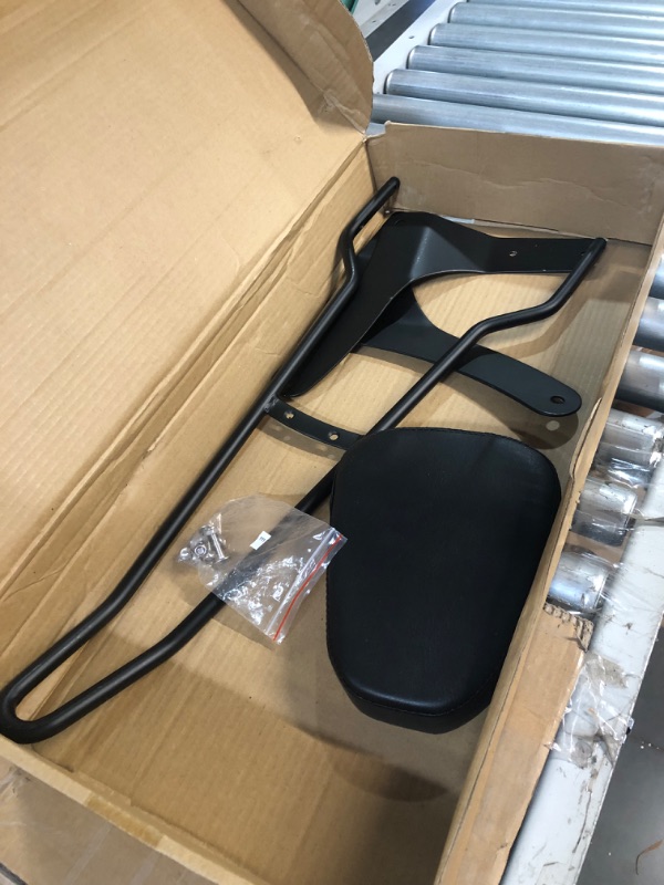Photo 1 of Top Valuable Sissy Bar Backrest With Comfortable Pad Fits For Kawasaki Vulcan 900 VN900 1996-2018 (Black)
