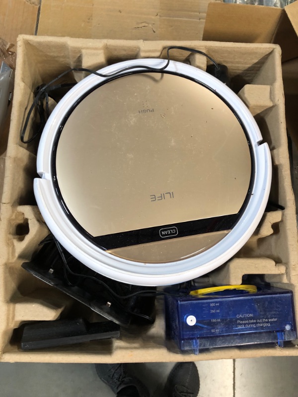 Photo 2 of ***PARTS ONLY*** *read notes* ILIFE Robot Vacuum and Mop Combo - Smart Robotic Vacuum Cleaner with WiFi/Alexa/APP -