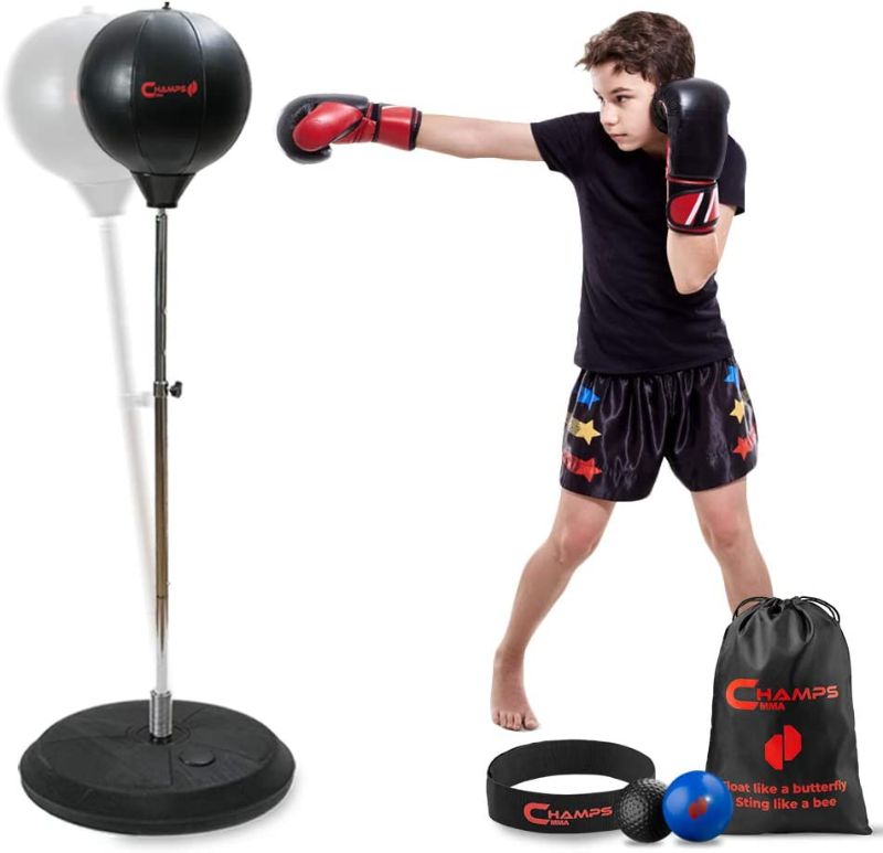 Photo 1 of Champs MMA Kids Boxing Freestanding Reflex Bag, For Kids Ages 6-16 –
