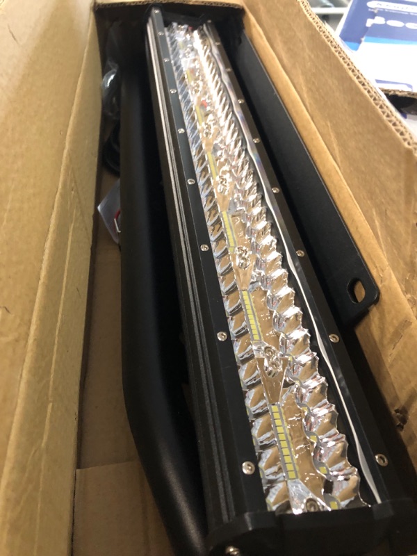 Photo 2 of SKYWORLD LED Light Bar, 8D 20 Inch 420W