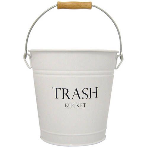 Photo 1 of **USED** 'Trash Bucket' White Pail