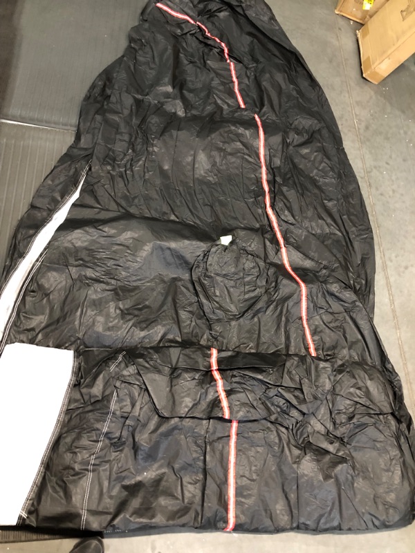 Photo 1 of Car Cover Waterproof All Weather, 6 Layers Full Exterior Covers with Zipper Cotton, Mirror Pocket. Outdoor Car Cover UV Snow Rain Wind Dust All Weather Outdoor Protection for SUV (185-190 inch) Black L+ SUV
