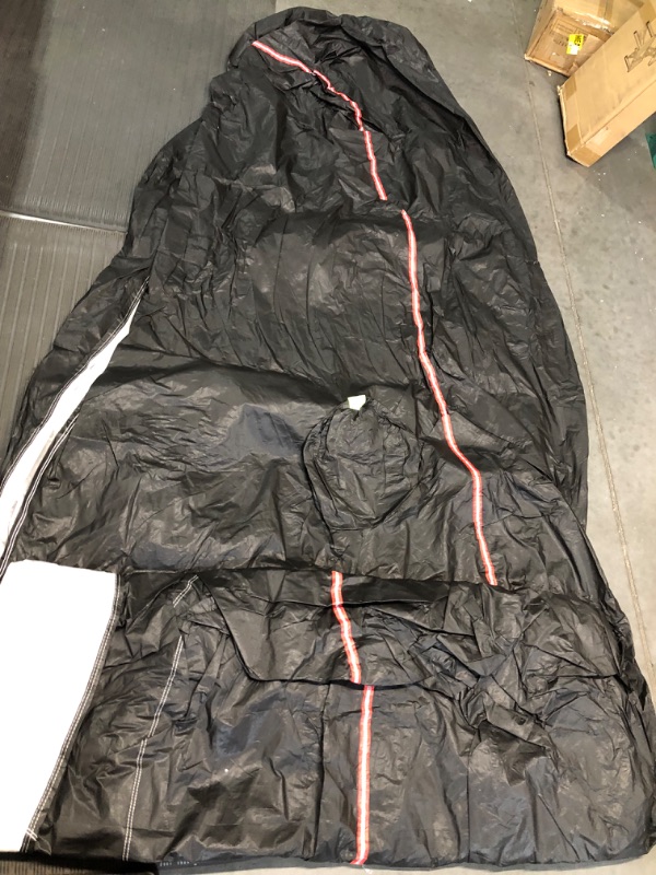 Photo 1 of Car Cover Waterproof All Weather, 6 Layers Full Exterior Covers with Zipper Cotton, Mirror Pocket. Outdoor Car Cover UV Snow Rain Wind Dust All Weather Outdoor Protection for SUV (185-190 inch) Black L+ SUV