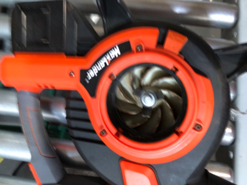 Photo 1 of **PARTS ONLY**
MAXLANDER 3 in 1 Cordless Leaf Blower & Vacuum with Bag