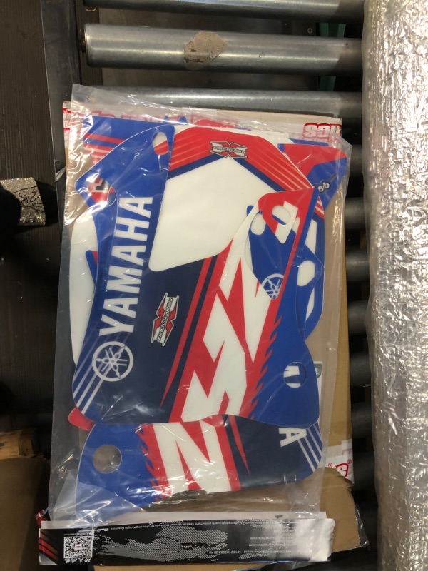 Photo 4 of Kungfu Graphics Custom Decal Kit for 2018 2019 2020 2021 2022 Yamaha YZF450 YZ450F,Blue Red,YMYZF25194518N008-KO YZF 450 2018-2022 YMYZF25194518N008-KO