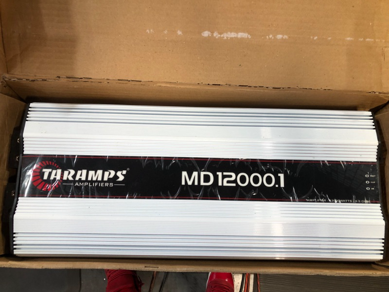 Photo 2 of Taramps MD 12000.1 0.5 Ohm 12000 Watts Class D Full Range Mono Amplifier