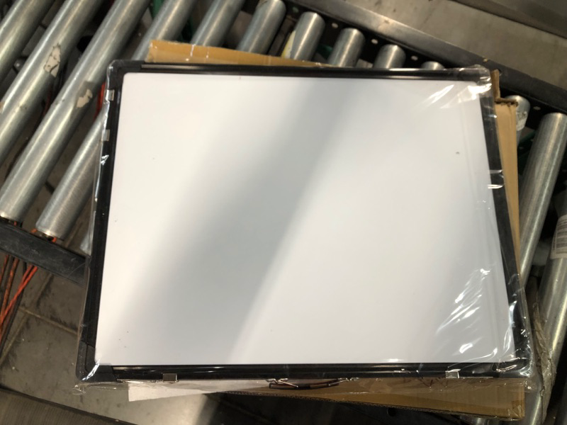 Photo 3 of Small Whiteboard Dry Erase Boards, 24x18 Inch Ivory Black