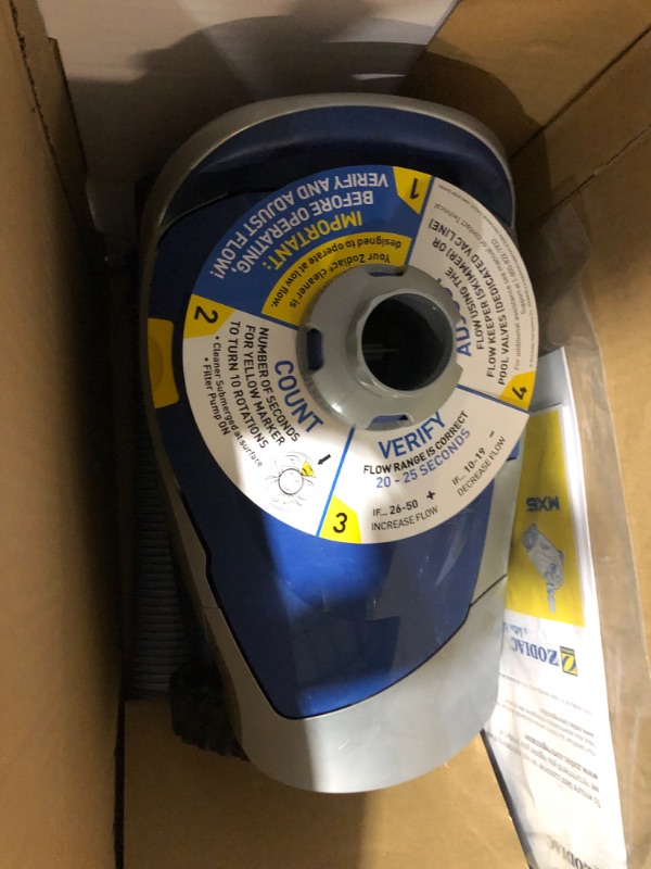 Photo 7 of ***UNTESTED*** Zodiac MX6 Automatic Suction-Side Pool Cleaner Vacuum for In-ground Pools