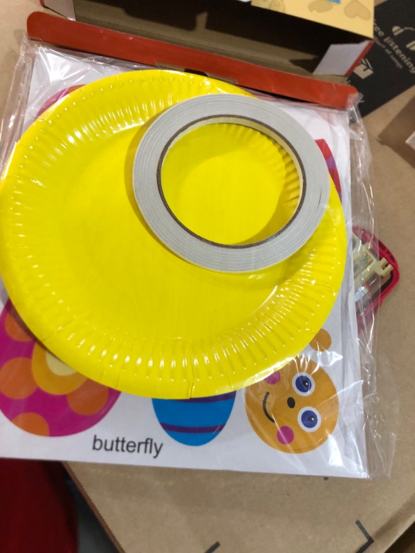 Photo 2 of **SIMILAR TO STOCK PHOTO** Paper Plate Crafts for Toddler Age of 2, 3, 4, 5 Years Old, Fun Preschool Classroom Activity Project for Boy & Girl