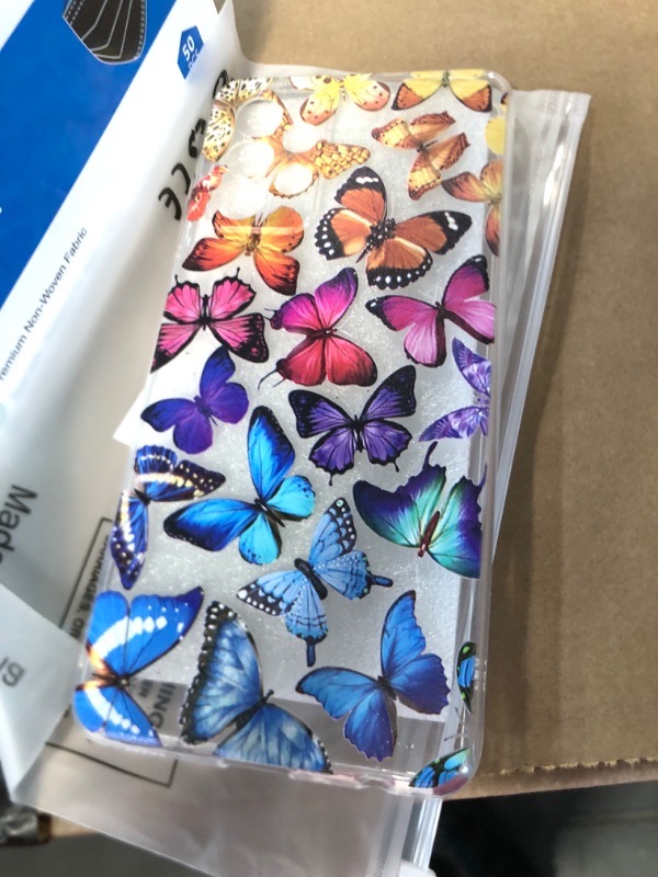 Photo 3 of **SEE PICTURE FOR REFERENCE**SUYACS Samsung Galaxy A23 Case Cute for Women, Butterfly (Blue)