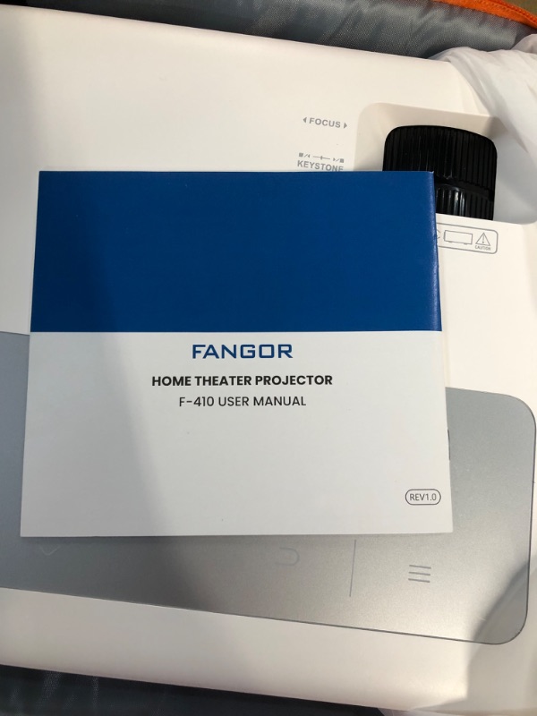 Photo 4 of FANGOR 4K Supported Projector with 5G WiFi and Bluetooth 