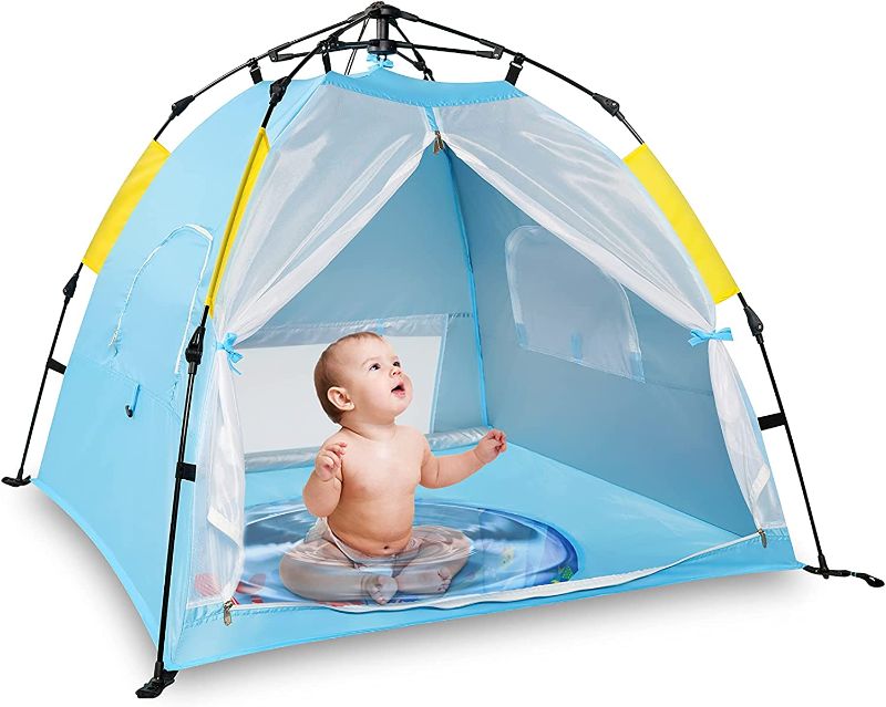 Photo 1 of Baby Beach Tent Pop up Portable Shade Pool UV Protection Sun Shelter for Infant