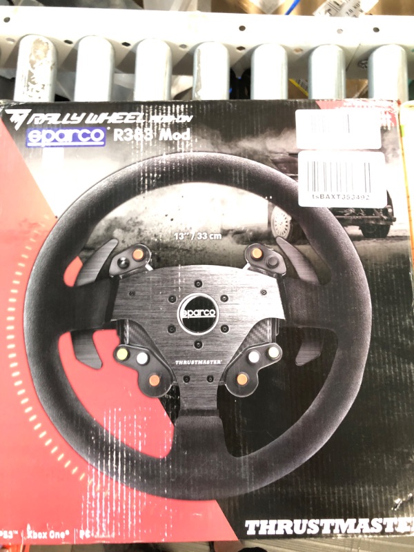 Photo 2 of Thrustmaster Sparco Rally Wheel & TSSH Sequential Shifter & Handbreak Bundle