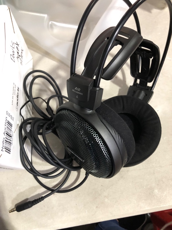 Photo 3 of Audio-Technica ATH-AD700X Audiophile Open-Air Headphones Blacks