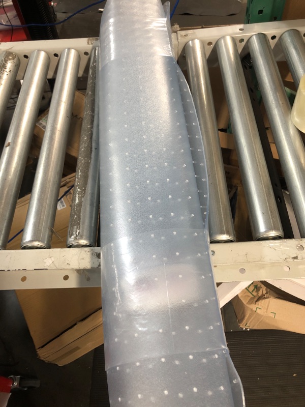 Photo 1 of Clear Rectangle Office Chair Mat For 