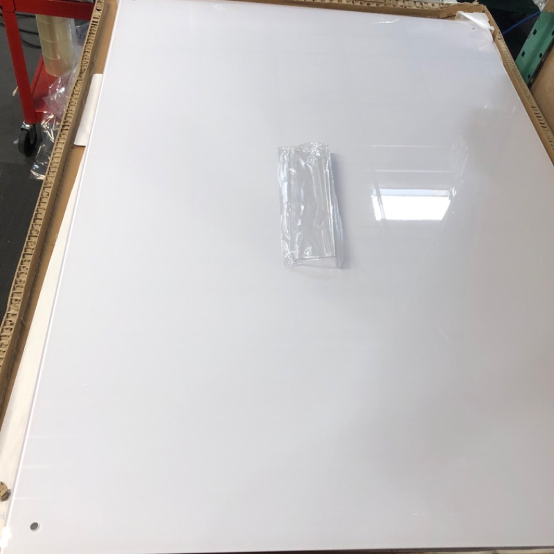 Photo 2 of QUEENLINK Magnetic Glass Whiteboard, 48 x 36 Inches