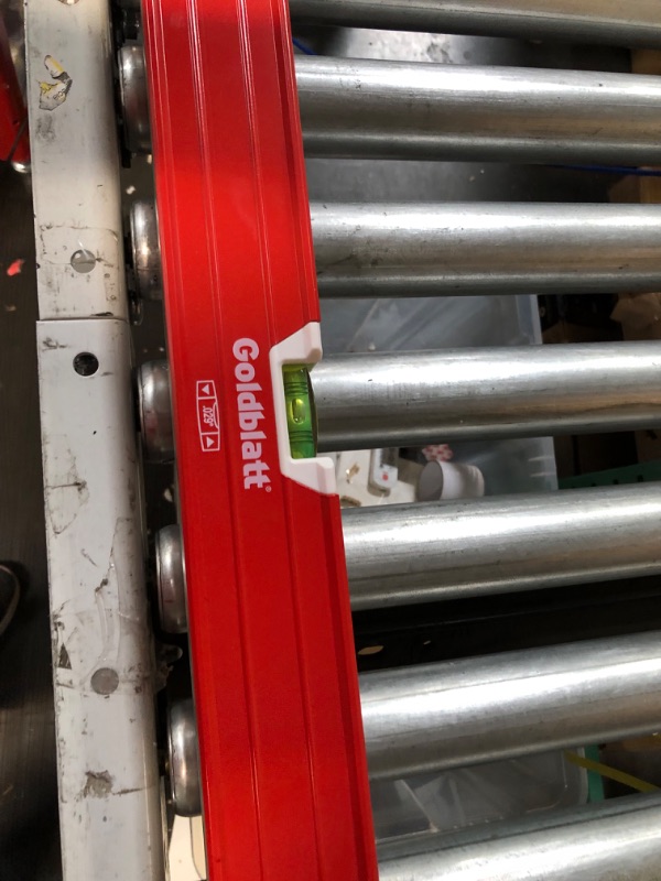 Photo 2 of (LOOKS NEW) Goldblatt 48in. Double View Vertical Site I-box Spirit Level 