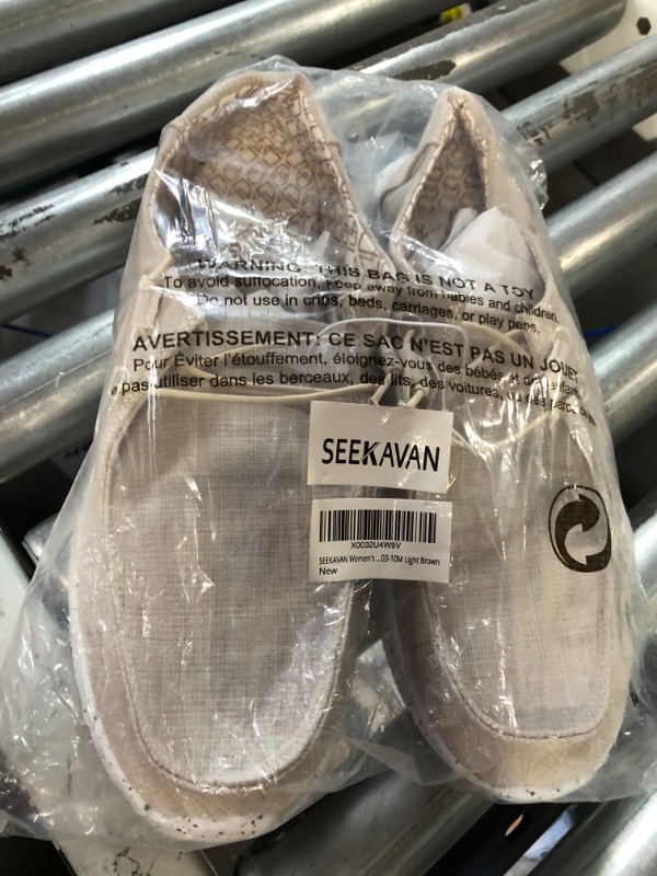 Photo 2 of SEEKAVAN Women's Slip-On  Loafers 10 Sparkling Gold