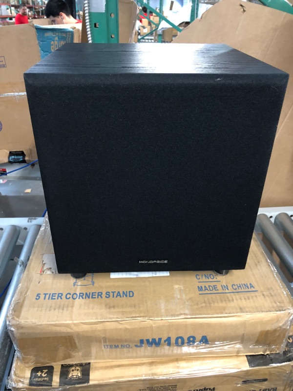 Photo 4 of Monoprice 60-Watt Powered Subwoofer - 8 Inch