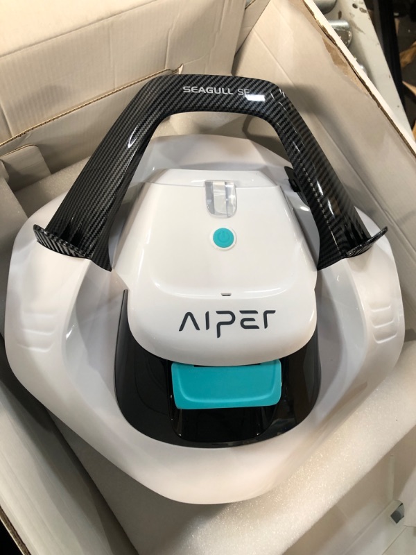 Photo 4 of *SEE NOTES 
AIPER Seagull SE Cordless Robotic Pool Cleaner-White