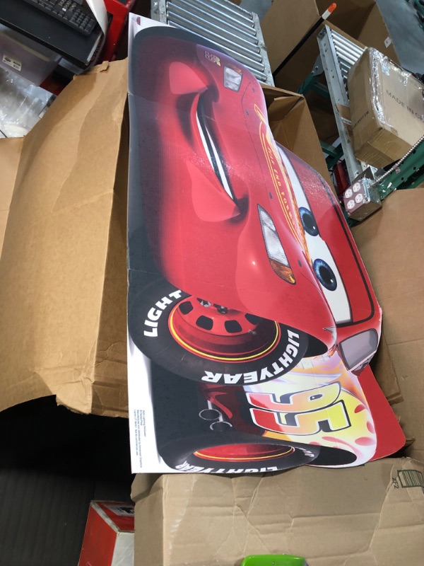 Photo 1 of *SEE NOTES Lightening McQueen Poster 32X64 