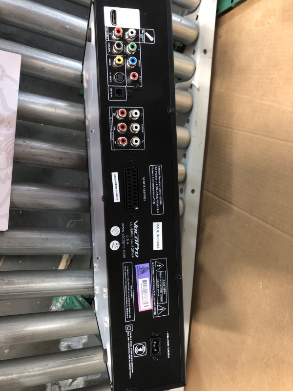 Photo 1 of *UNTESTED* VVocoPro Multi-Format Digital Key Control DVD/DivX Player with USB, SD and HDMI, Black, DVX-890K (DVX890K)