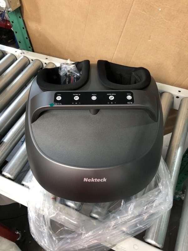 Photo 2 of *UNTESTED* Nekteck Foot Massager Machine, Shiatsu Foot and Calf Massager with Heat and Remote