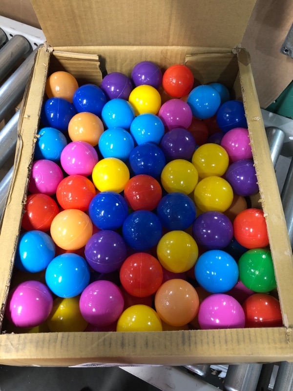 Photo 2 of Click N' Play Ball Pit Balls for Kids, Plastic Refill Balls, 200 Pack