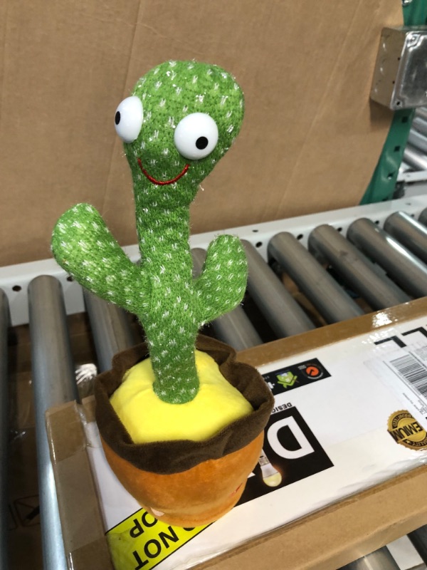 Photo 2 of Chuchik Dancing Talking Cactus Toy for Babies – 60 Songs the Singing Cactus Toy