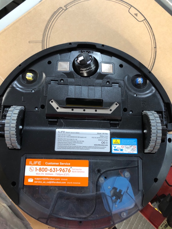 Photo 4 of *USED**ILIFE V80 Max Mopping Robot Vacuum and Mop Combo - 2000Pa Suction Wi-Fi Automatic Vacuum Cleaner Robot Compatible with Alexa