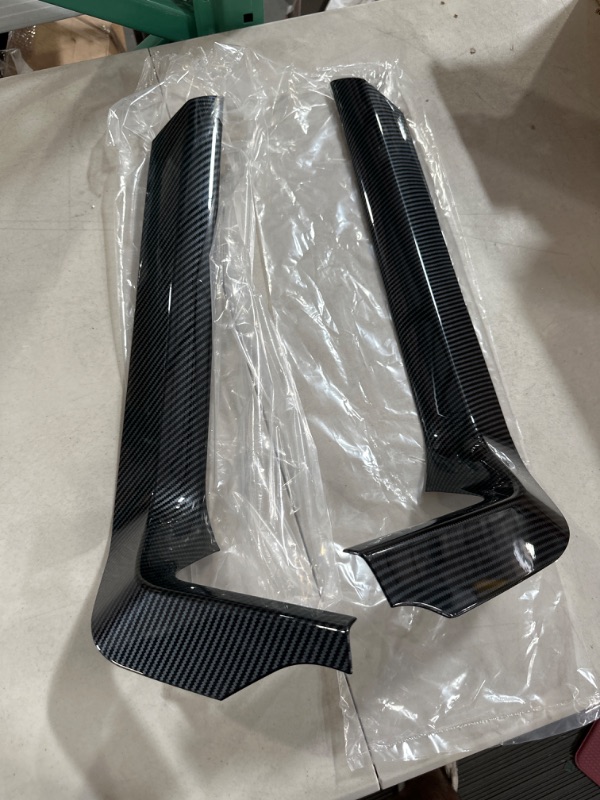 Photo 2 of Carbon Fiber Central Control Panel Cover Tirm for Ford F150 2021+(Gear Shift Side)