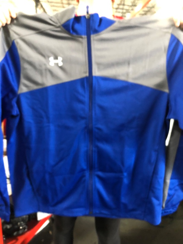 Photo 2 of UNDER ARMOUR BLUE/GREY ZIP UP JACKET XL 