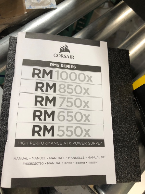 Photo 3 of Corsair RMX Series, RM850x, 850 Watt, 80+ Gold Certified, Fully Modular Power Supply (Low 