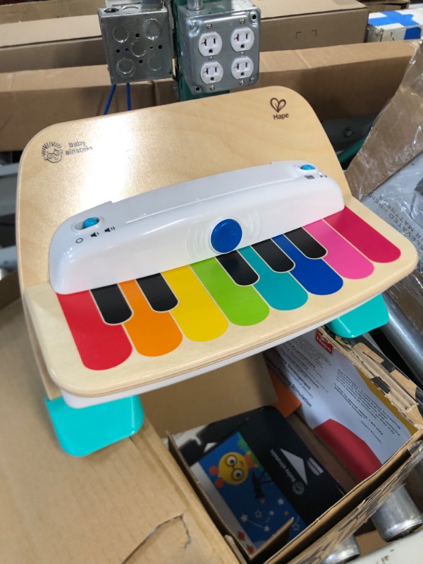 Photo 1 of Baby Einstein and Hape Magic Touch Piano Wooden Musical Toddler Toy, Age 6 Months and Up