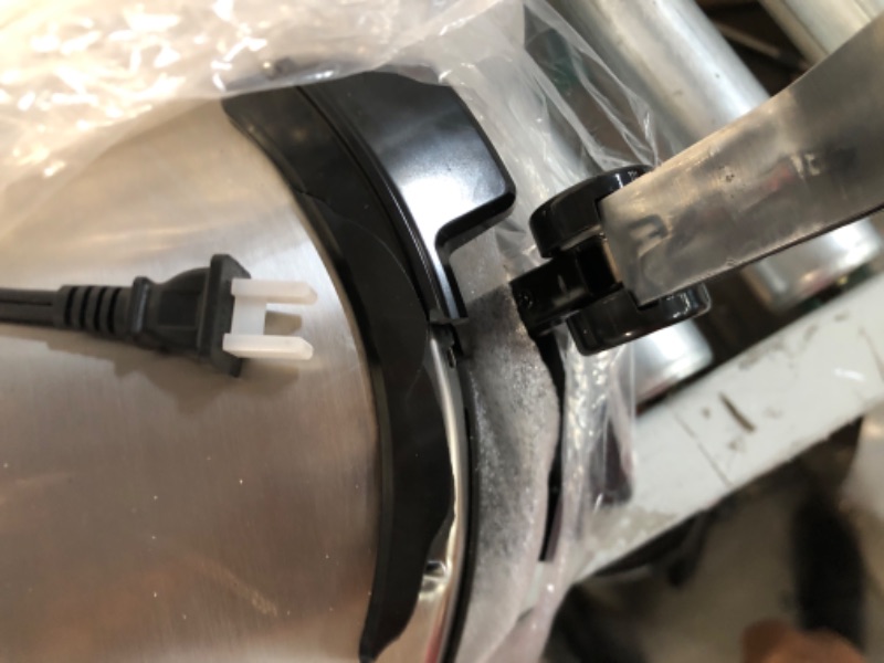 Photo 1 of **DAMAGED ** Brentwood TS-129 Stainless Steel Non-Stick Electric Tortilla Maker, 12-Inch