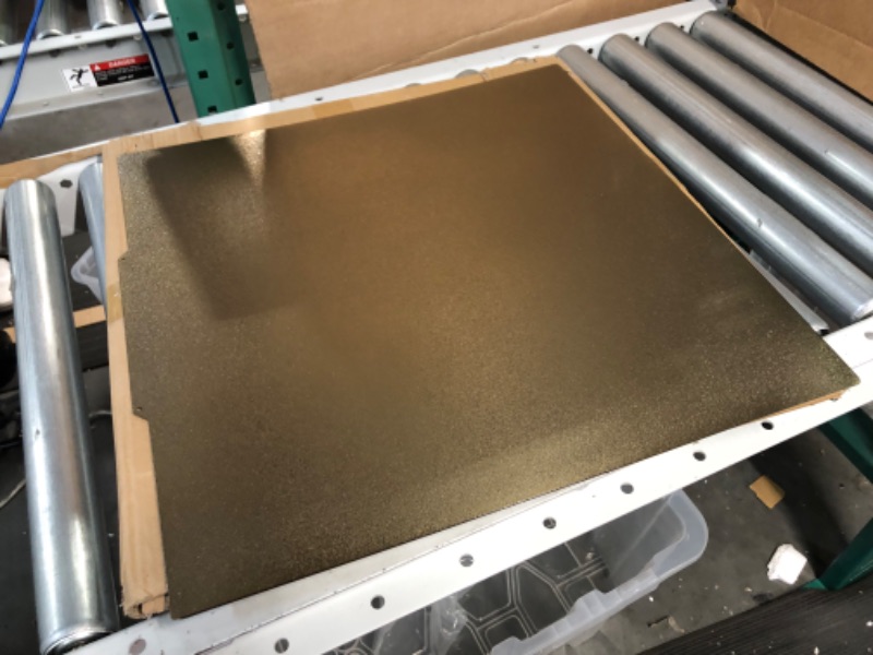 Photo 1 of 3d printer base CR-10 S5?Double Sided Textured PEI SheetFlexible Spring Steel Build Plate?510x510mm/20x20inch?