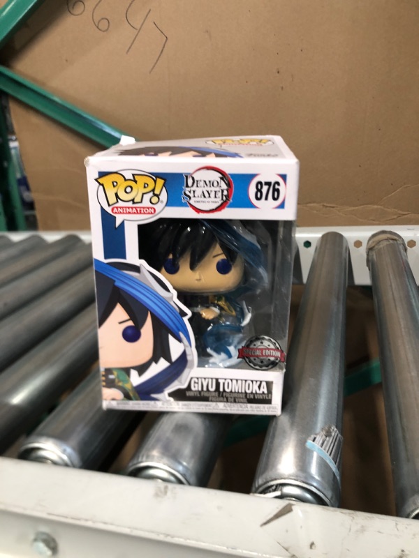 Photo 2 of Funko Demon Slayer Giyu Tomioka Pop Figure (AAA Anime Exclusive)