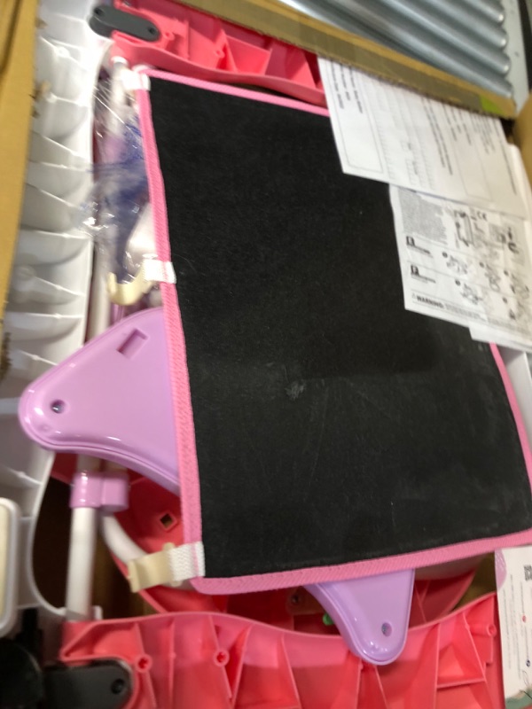Photo 1 of Dream on Me 2 in 1 Aloha Fun Activity Baby Walker and Rocker Pink