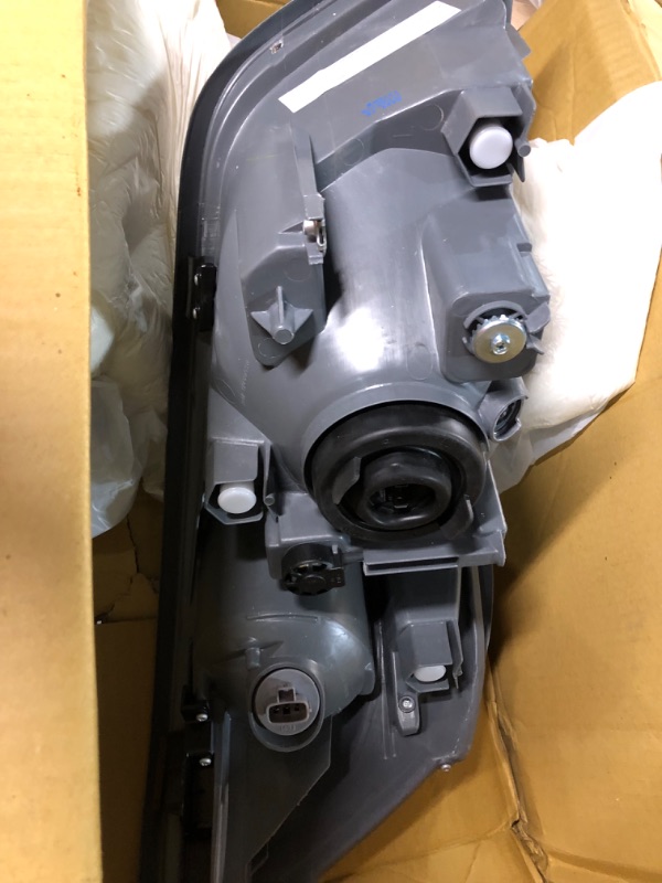 Photo 1 of AS AUTOLIGHTS 2005-2010 Chevy Cobalt Headlight Assembly Replacement for 2005-2010 Chevy Cobalt/2005-2006 Pontiac Pursuit/2007-2009 Pontiac G5 with Chrome Housing Amber Reflector Clear Lens OE Replacement A-Chrome Housing Amber Reflector Clear Lens