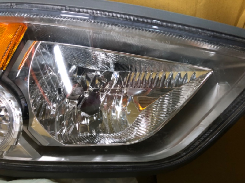 Photo 1 of AS AUTOLIGHTS 2005-2010 Chevy Cobalt Headlight Assembly Replacement for 2005-2010 Chevy Cobalt/2005-2006 Pontiac Pursuit/2007-2009 Pontiac G5 with Chrome Housing Amber Reflector Clear Lens OE Replacement A-Chrome Housing Amber Reflector Clear Lens