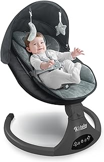 Photo 1 of 4moms MamaRoo Multi-Motion Baby Swing, Bluetooth Baby Swing with 5 Unique Motions, Grey