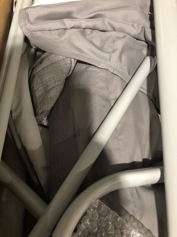 Photo 5 of * used item * 
Ingenuity Dream Hero Starlight 3-in-1 Co-Sleeping Bassinet and Crib - Lume (Grey), Unisex, Newborn to 12 Months