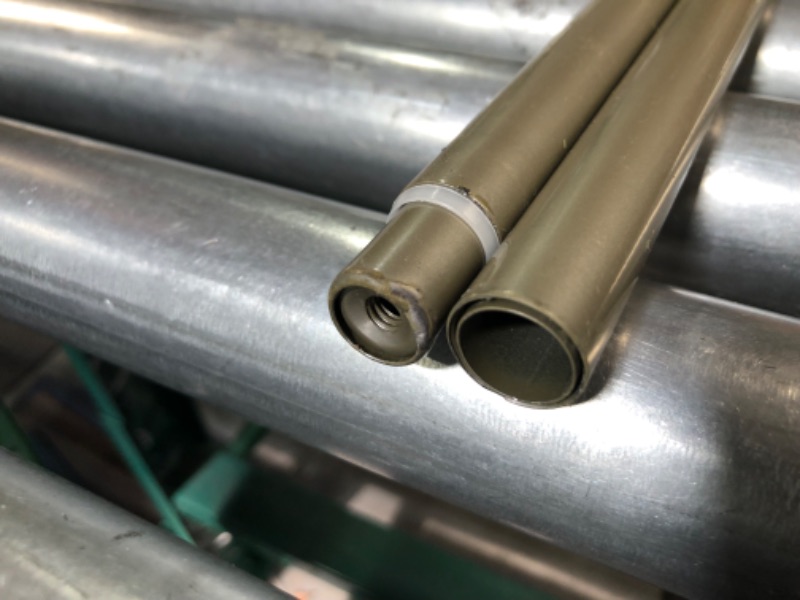 Photo 1 of **PARTS** HOTOZON 3/4 Inch Curtain Rod 78 to 145 Inches(6.5-12.08 ft), Antique Silver Telescoping Window Rods(1 Pack)